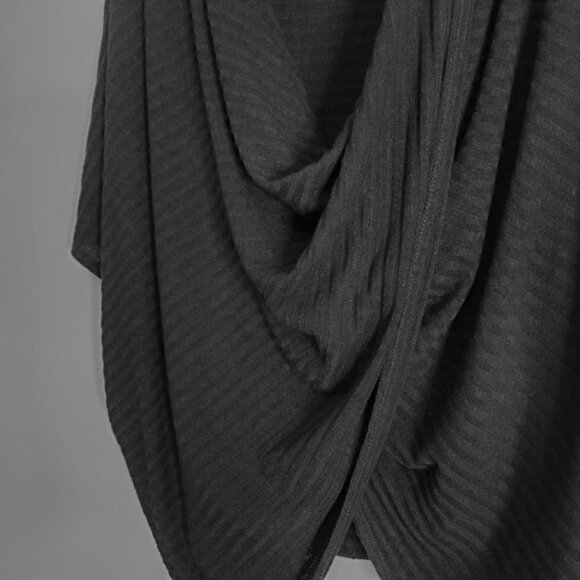 Ann Taylor Factory Black Knit Top Women Size L/XL - Picture 7 of 11